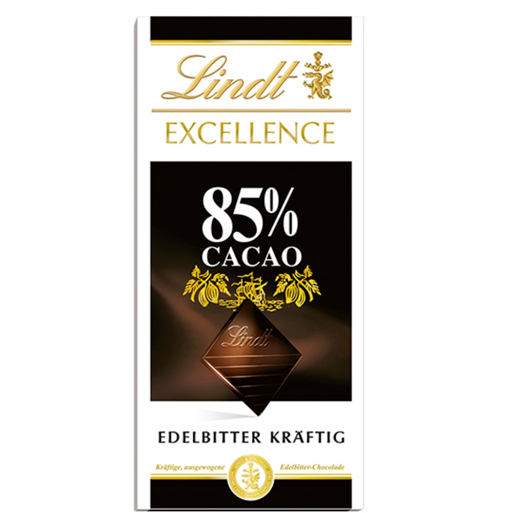 LINDT EXCELLENCE Edelbitter 85% Kakao Tafel 100g MHD:31.12.25