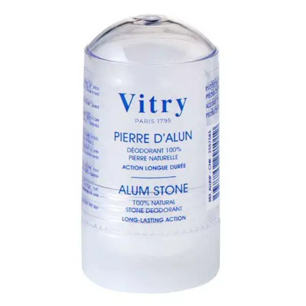 Desodorante de pedra de alúmen Vitry 60g