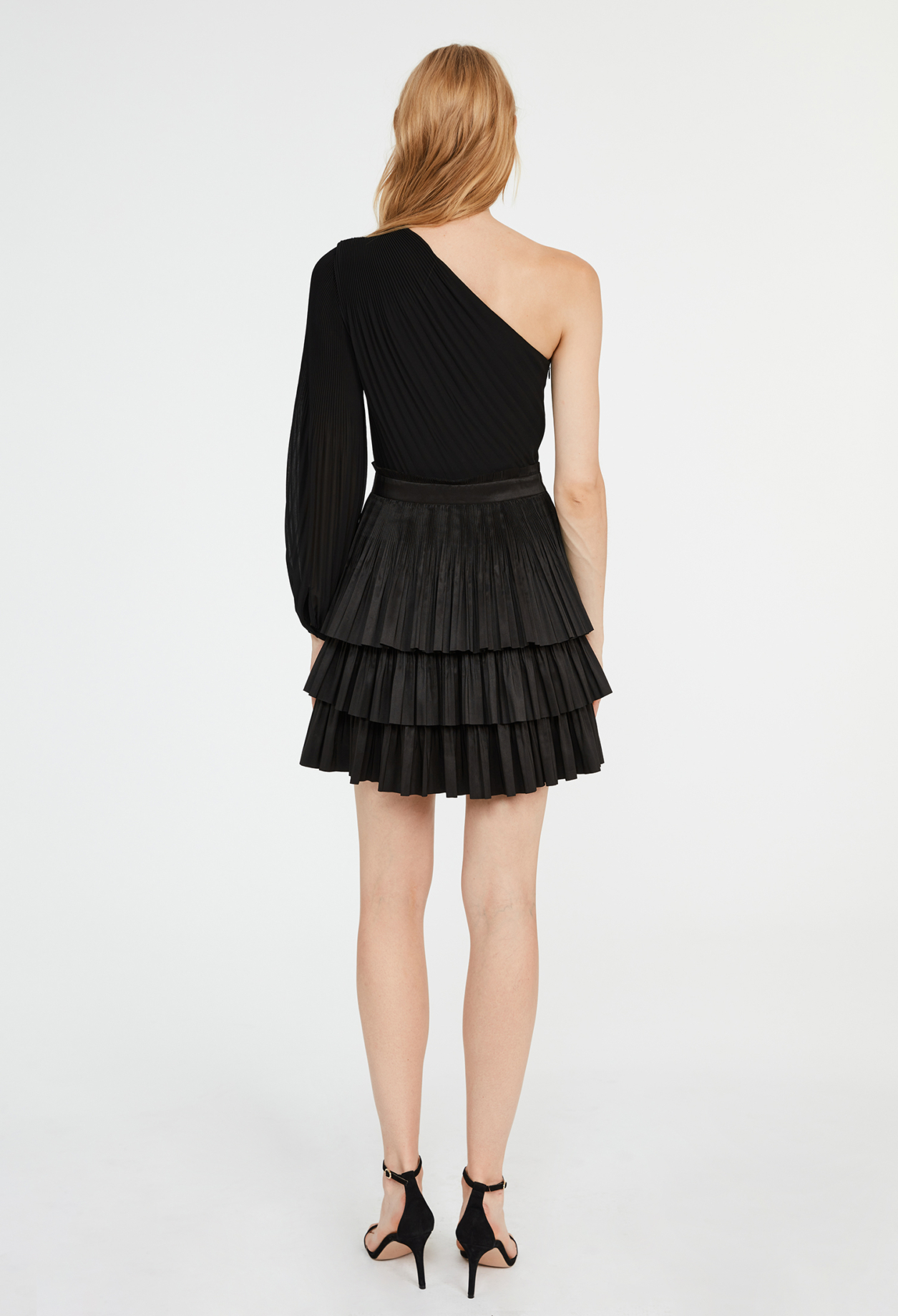 Robe patineuse asymetrique