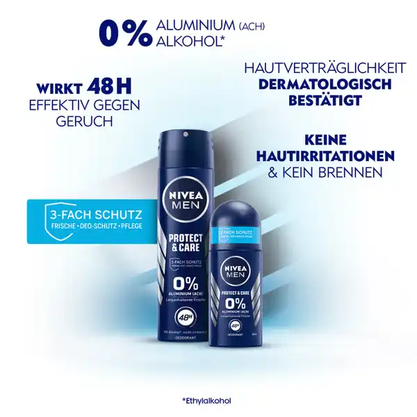 Deodorant Roll-on Protect & Care