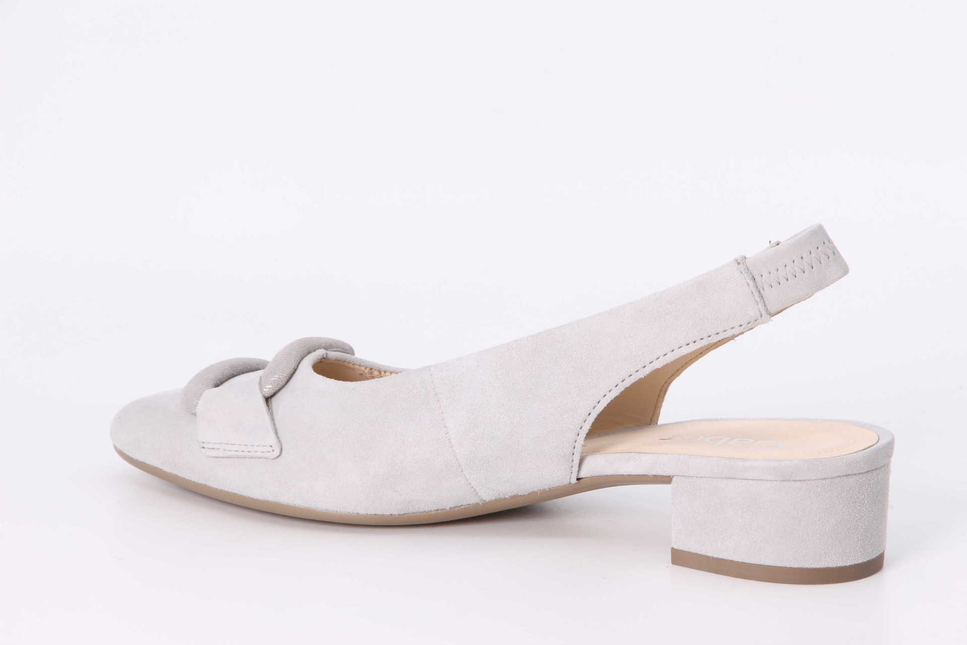 Gabor Sling-Pumps light grey