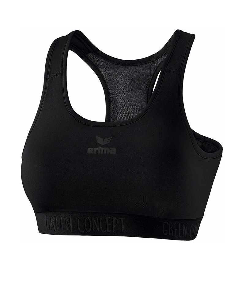 Erima Casual Basics Sport-BH Damen Schwarz