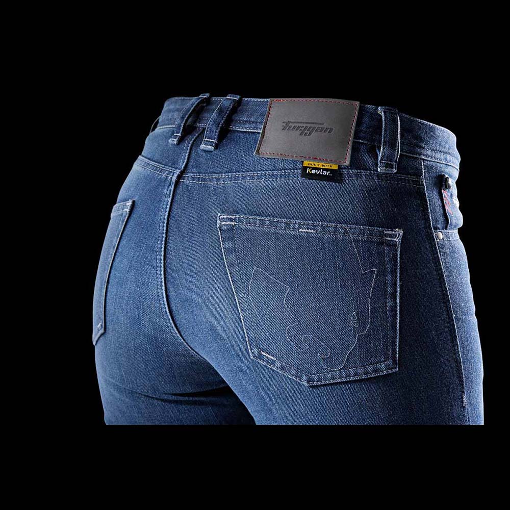 Furygan - Jean femme Kate X Kevlar® L30 Bleu