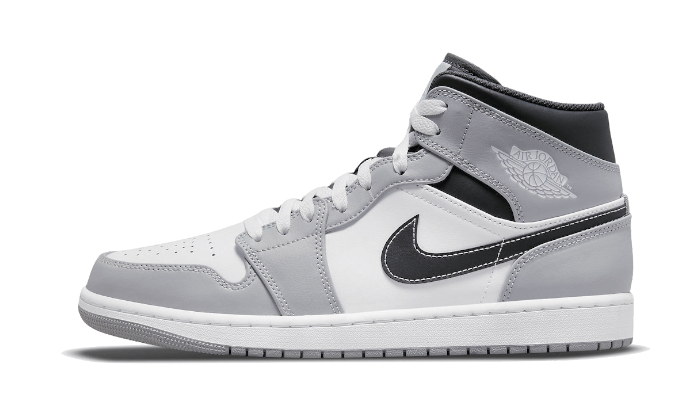 Air Jordan 1 Mid Light Smoke Grey Anthracite - 48h Delivery