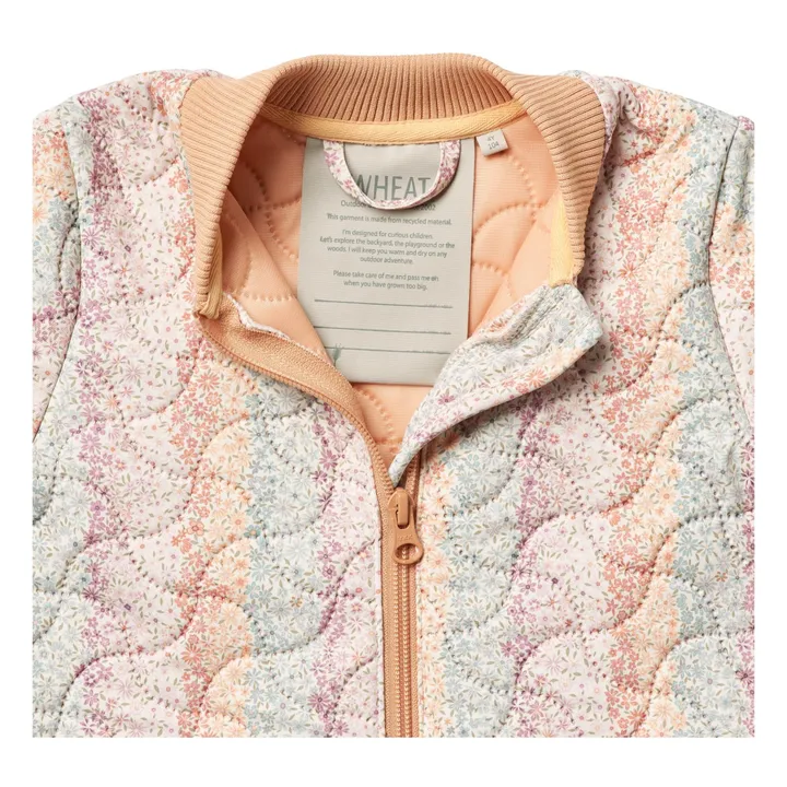 Wheat Veste Matelassée Herta Fibres Recyclées | Orange