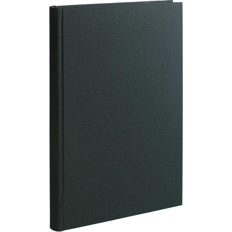 Registre 340X225 Quadrillé 500 pages foliotées - Noir toilé