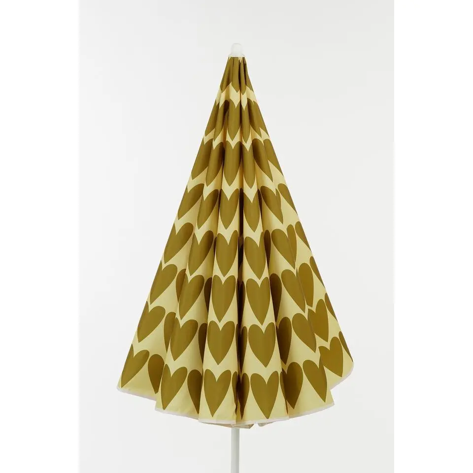 Mica Decorations Strandparasol - H180 x Ø160 cm - Bruin