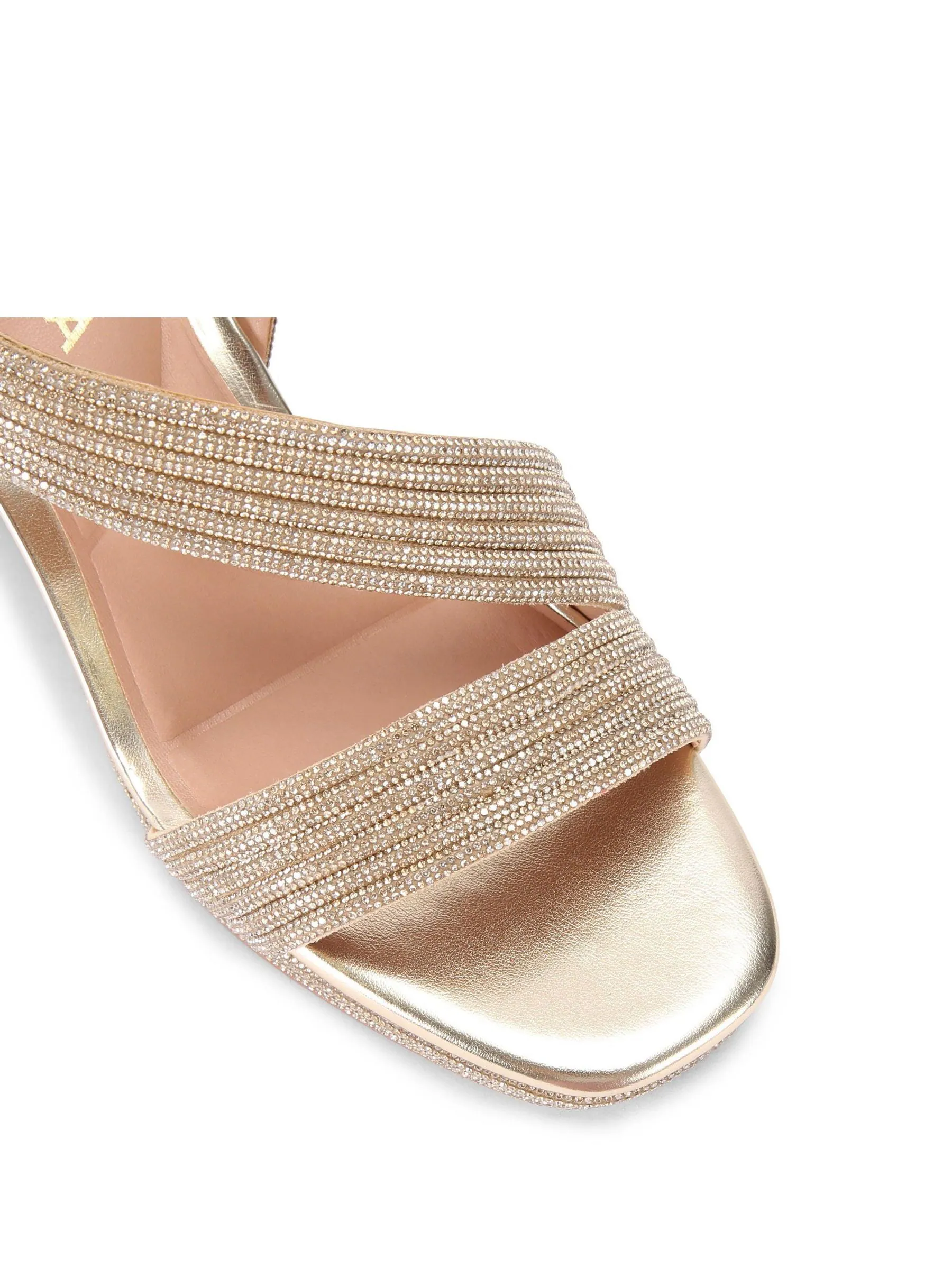 Champagne-goud - Carvela Gala Wedge 70 Sandals