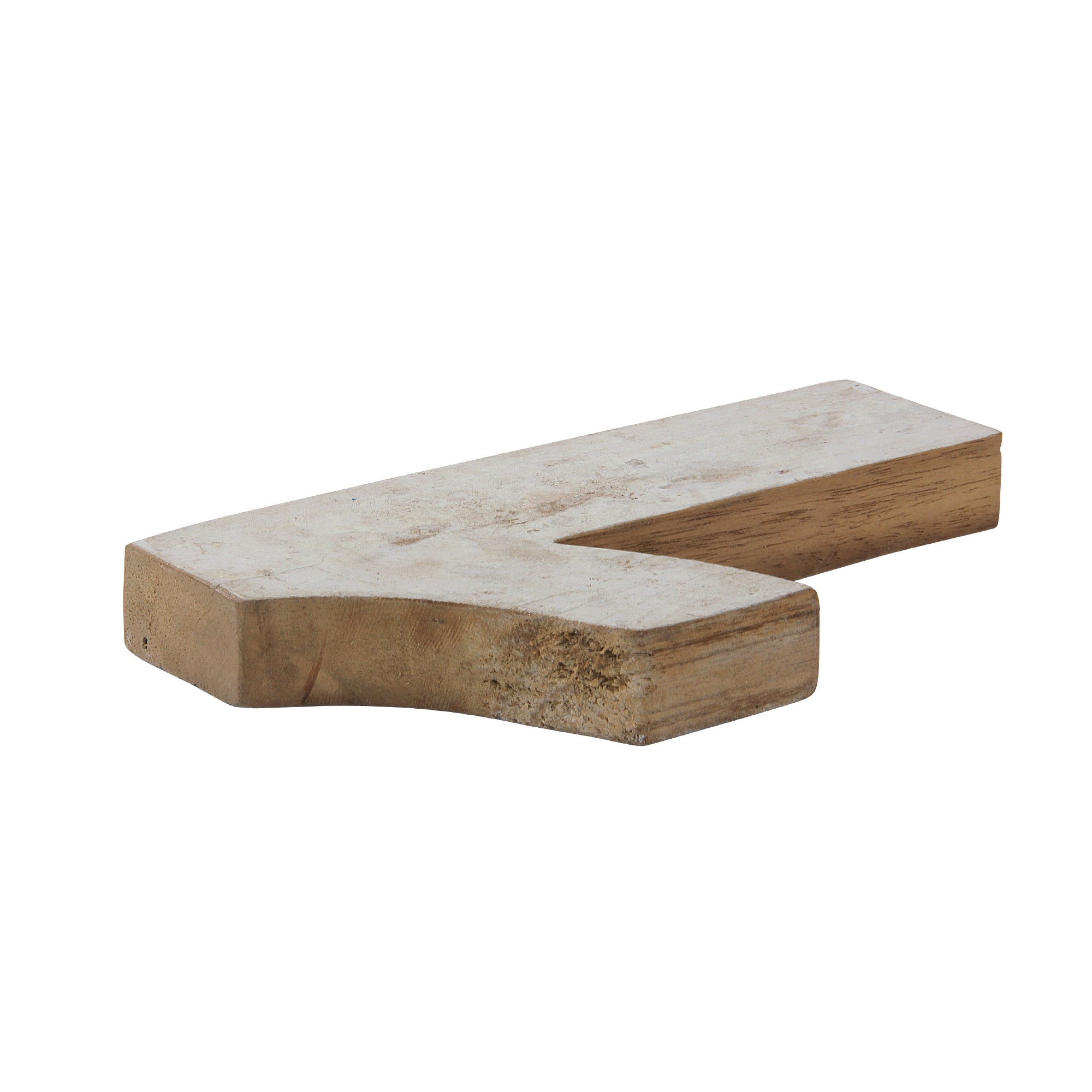 Holzziffer '1', multicolor, T 2,5 cm, B 13 cm, H 19 cm von fischer's lagerhaus