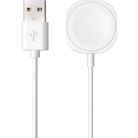 Fixed usb-a cable apple watch white