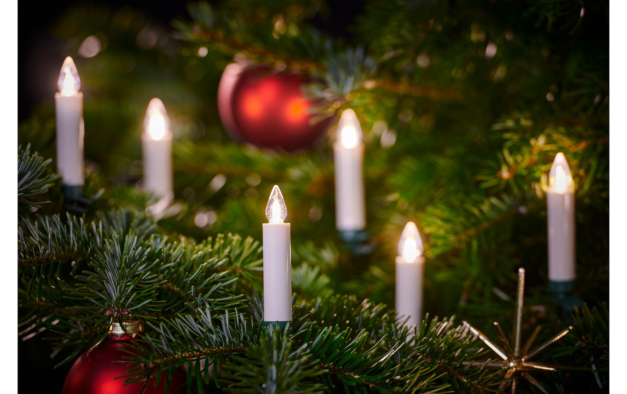 lumix Christbaumkerzen »Baumkerze SuperLight« 6 Stk.-flammig