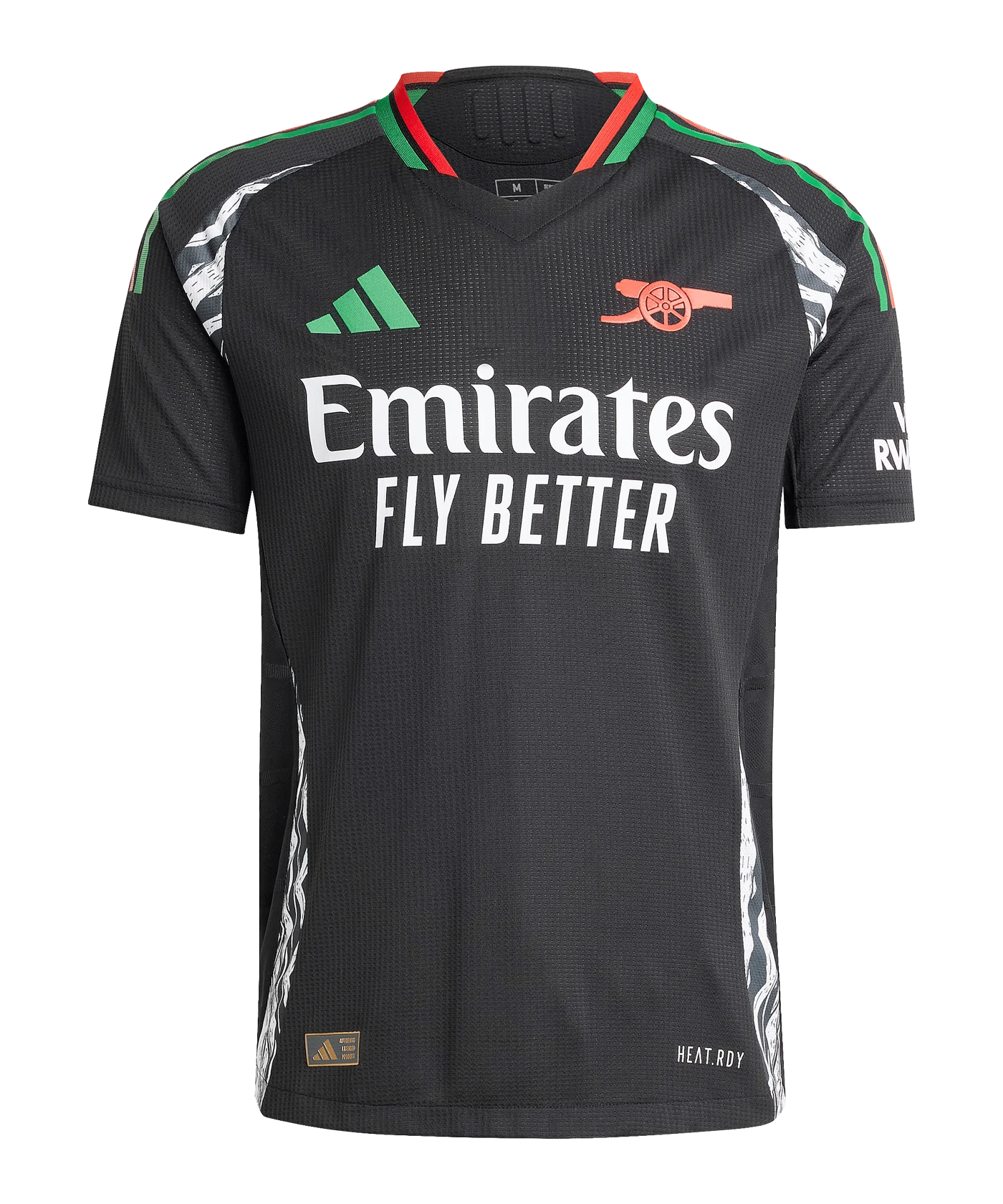 adidas FC Arsenal London Auth. Trikot Away 2024/2025 Schwarz