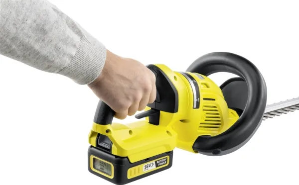 Kärcher HGE 18-50 - Hæktrimmer - ledningfri - 18 V - 2.5 Ah - 50 cm - tandmellemrum: 22 mm - 2.9 kg