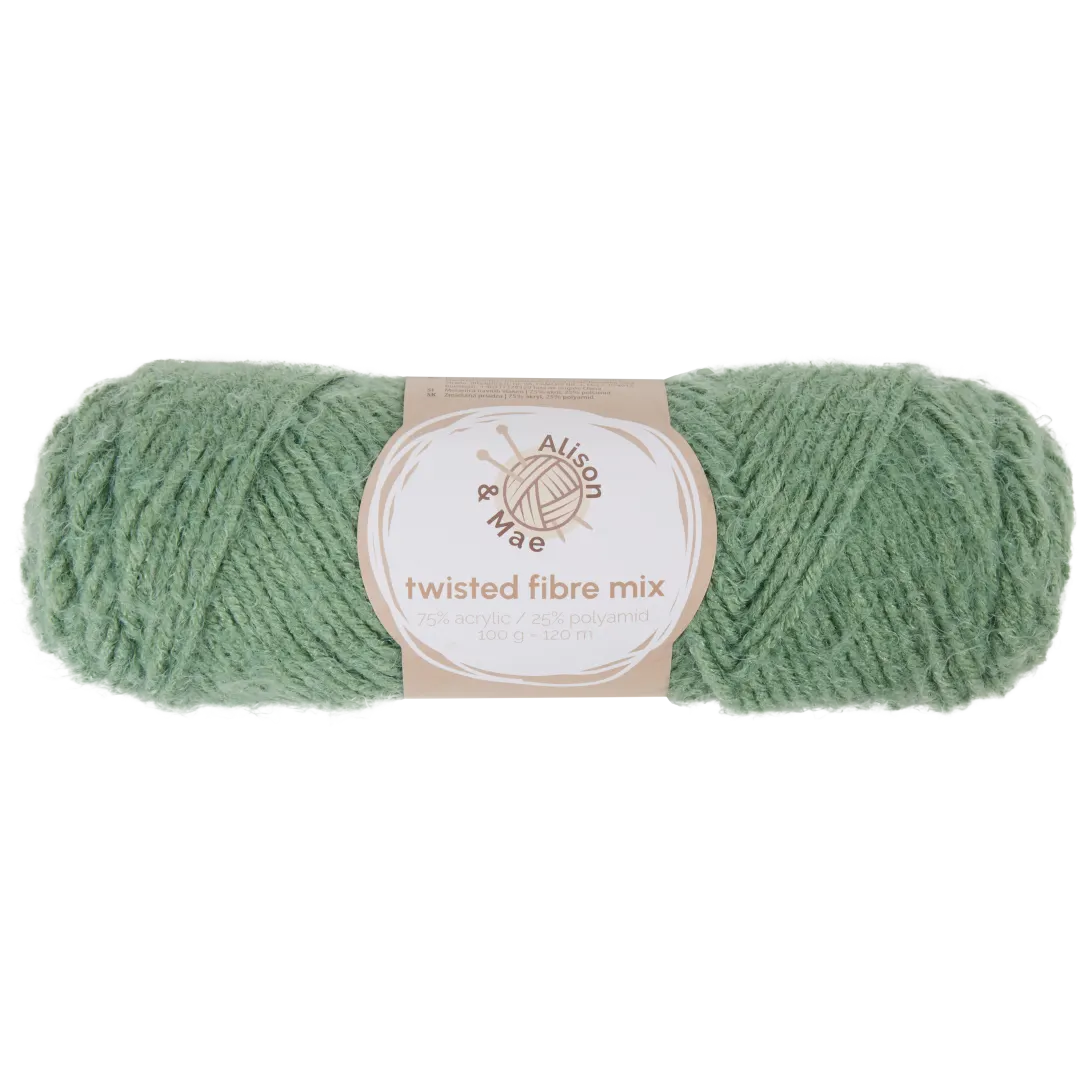 Alison & Mae gedraaid vezelgaren 100 gram | diverse varianten
