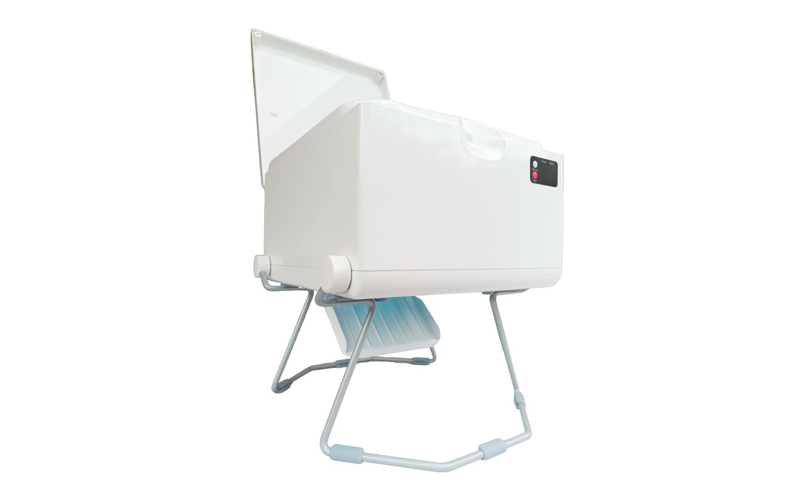 LooSeal® EVO mobile Verschweißer-Toilette silber