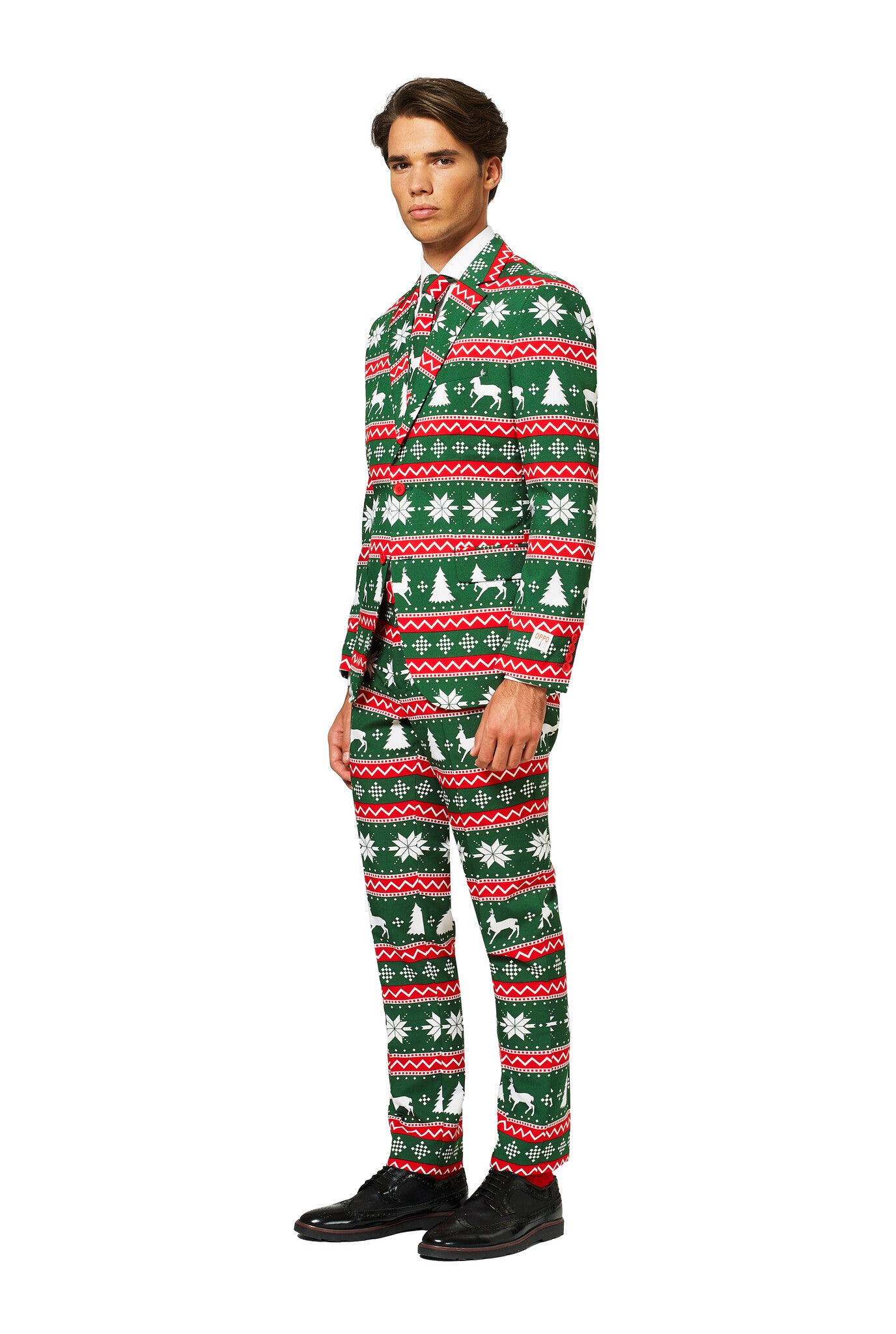Groen Rode Pak Kerstmis