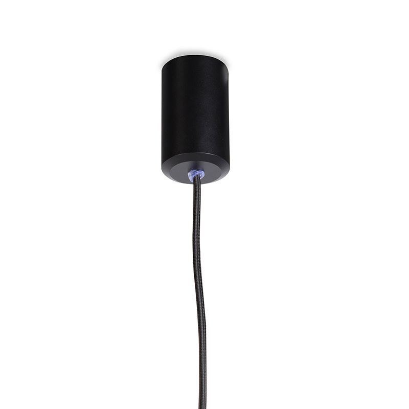 Set van 2 design hanglampen zwart - Tuba small
