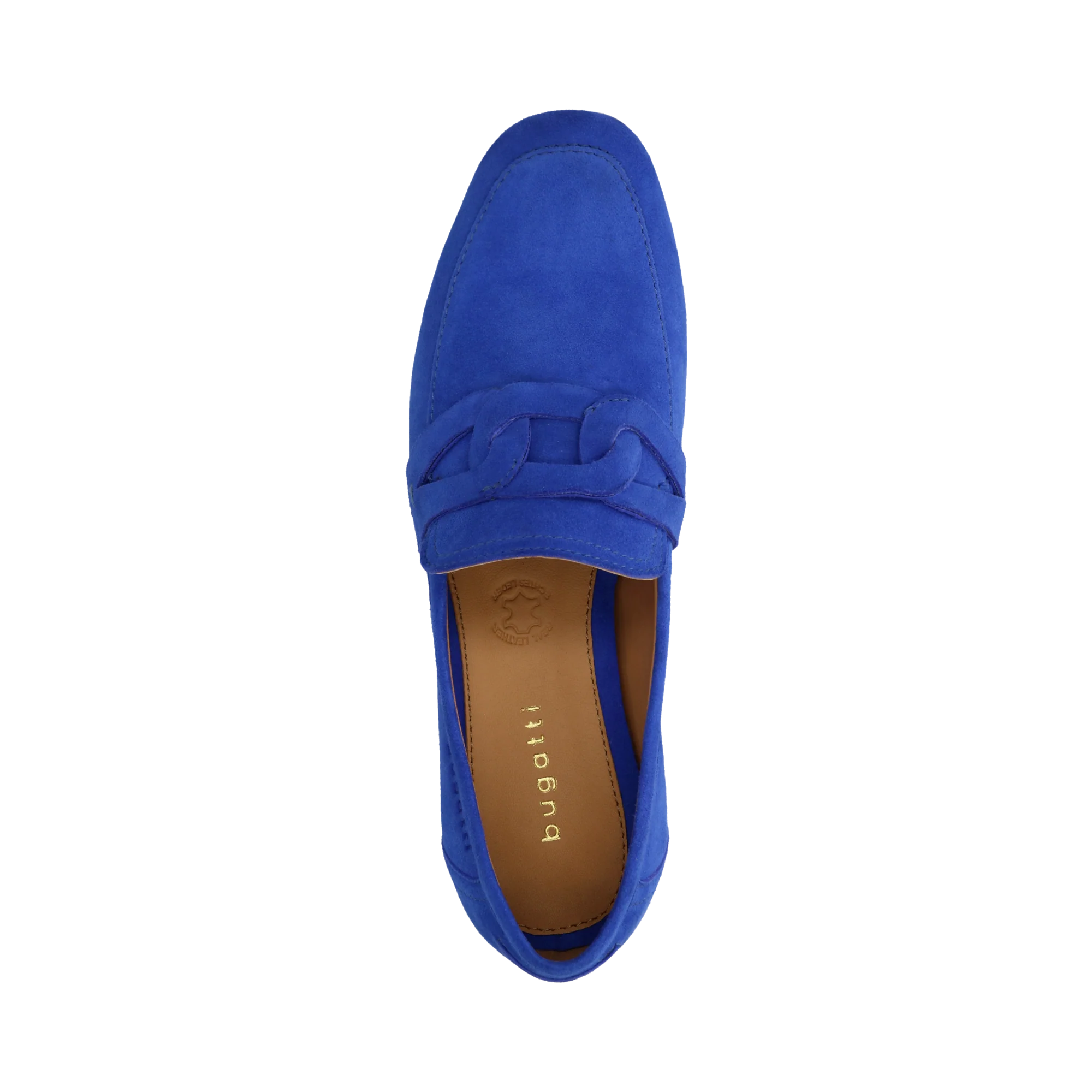 Leder Loafers blau