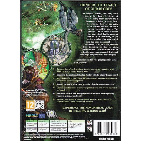 SpellForce 2 Dragon Storm Expansion Pack PC