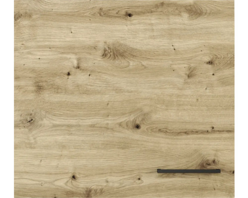Flex Well Cara wandkast, BxDxH 60 x 32 x 54,8 cm, eikenhouten design, mat, gedemonteerd, scharnier omkeerbaar (links of rechts te monteren)