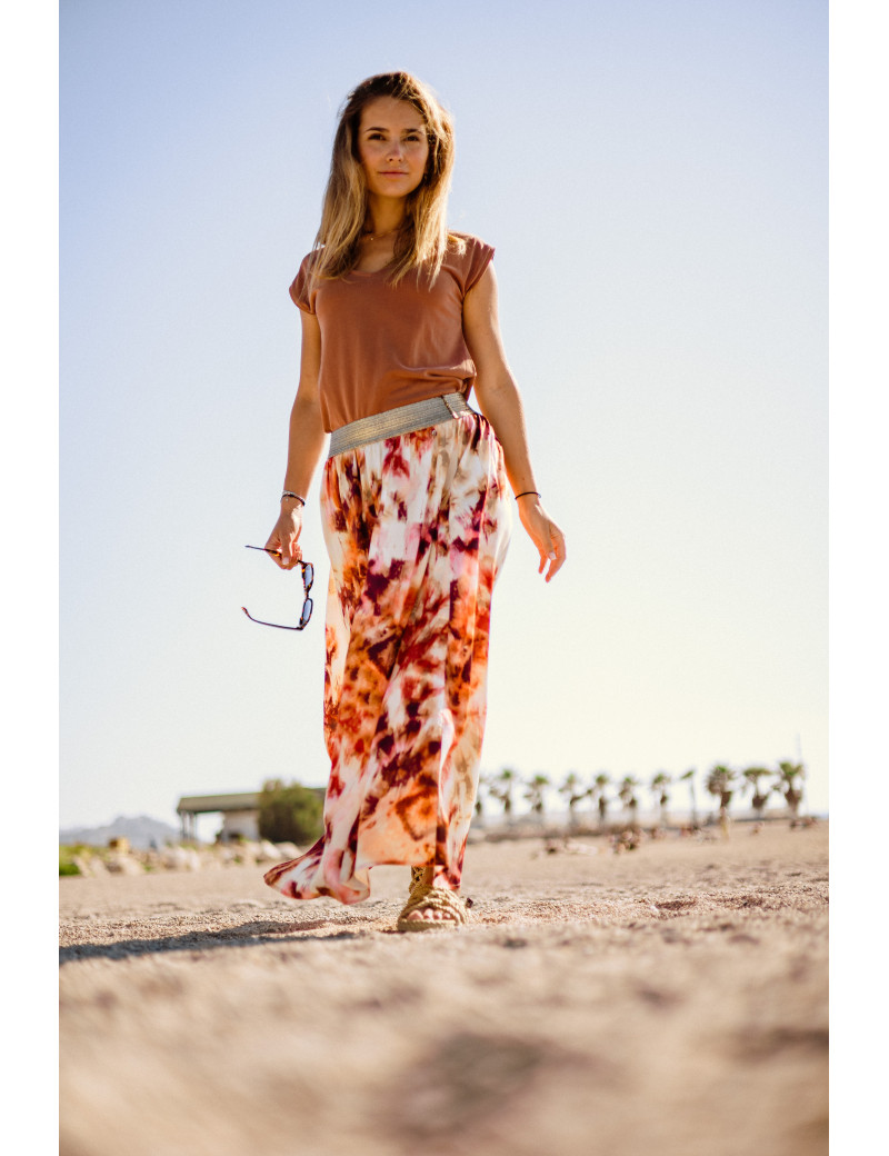 PIECES T-SHIRT BASIQUE KAMALA MOCHA BISQUE