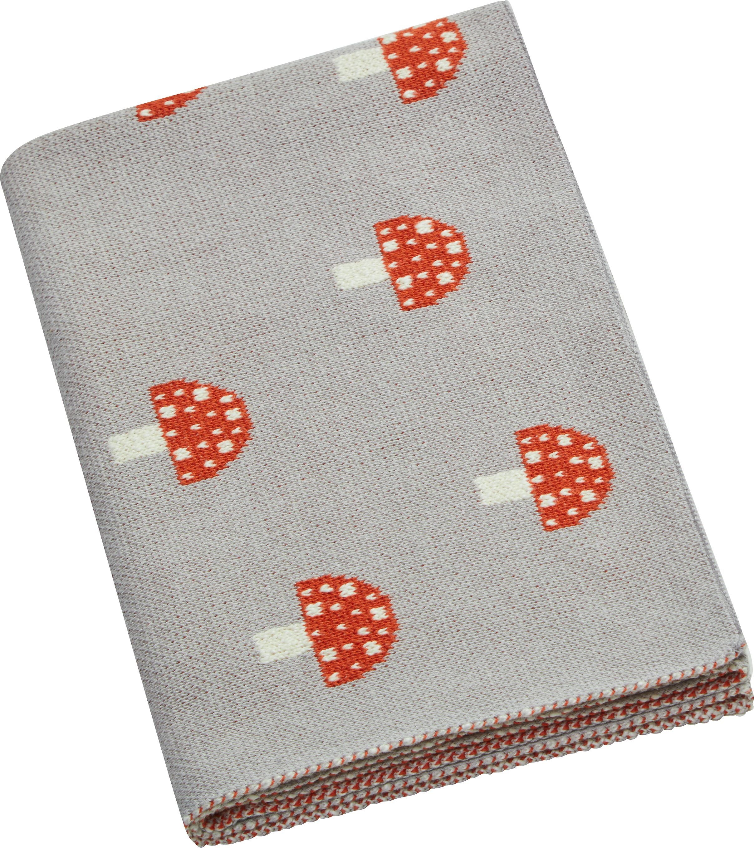 TRANA Decke - Braun / B: 75.0 cm x H: 100.0 cm