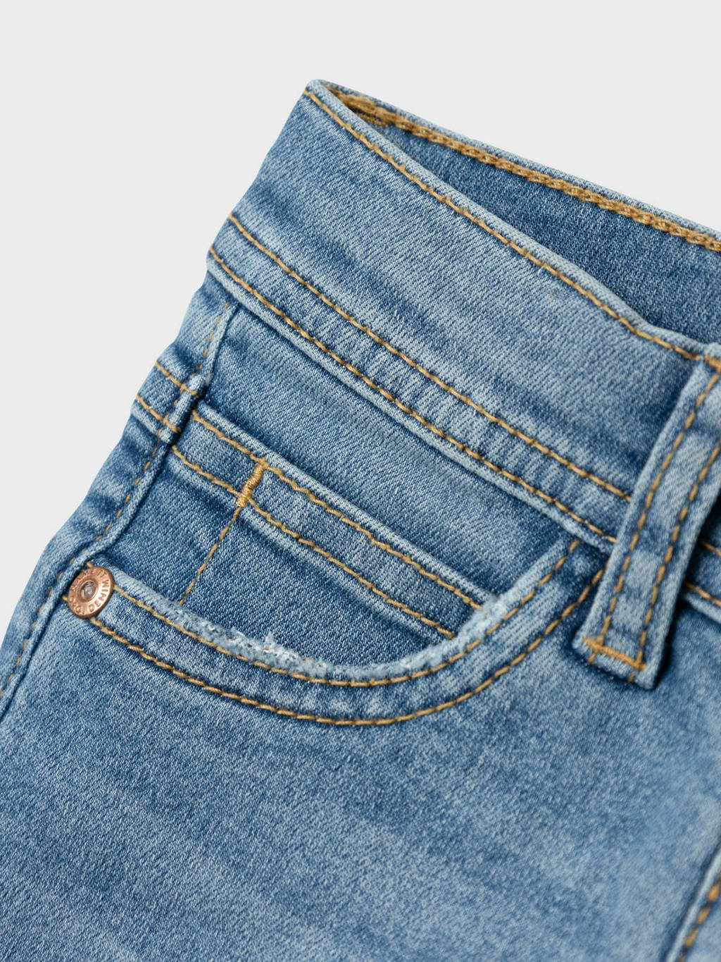 NAME IT slim fit jeans NMMSILAS medium blue denim