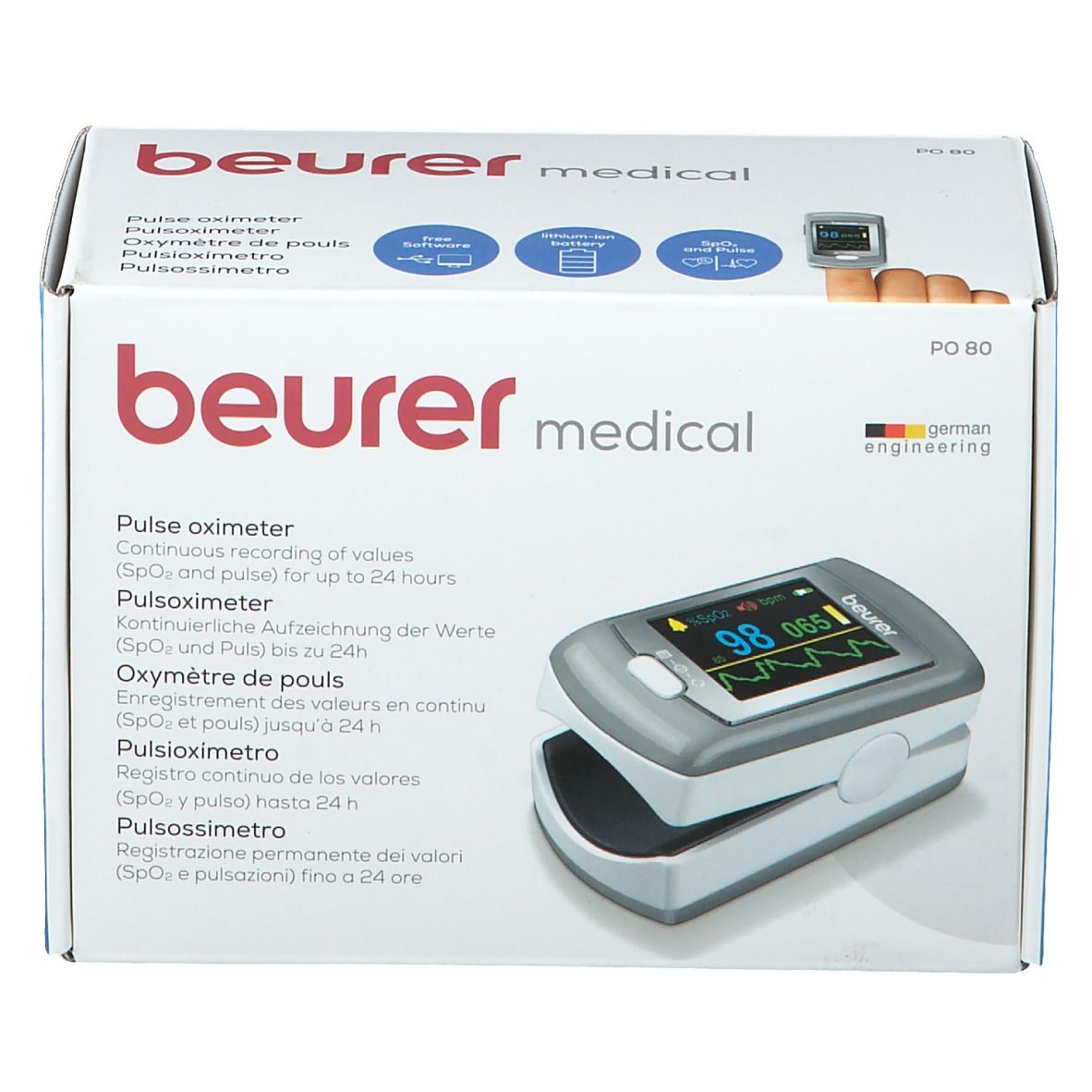 beurer Pulsoximeter PO 80