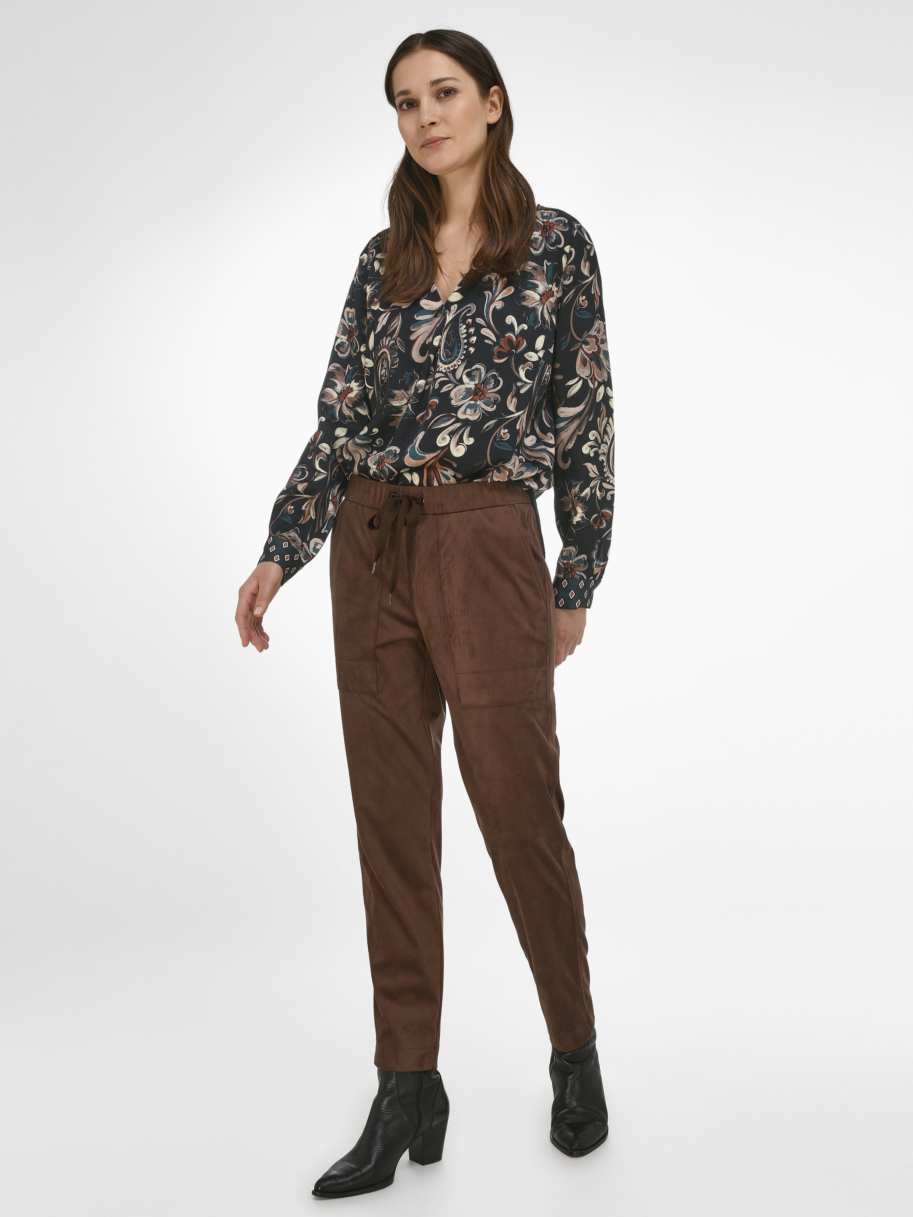 Knöchellange Schlupf-Hose