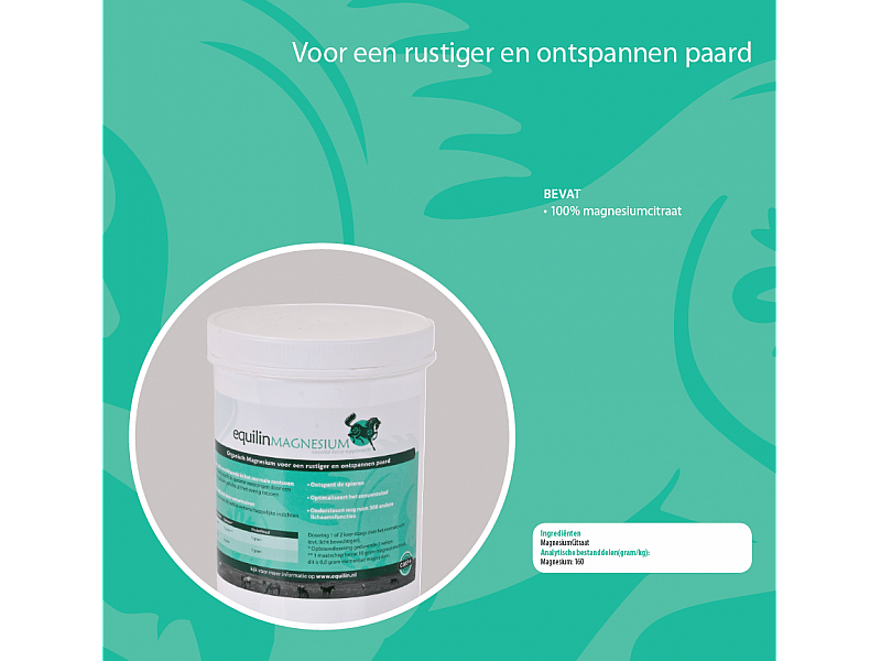 Equilin Magnesium Paard 750 gram