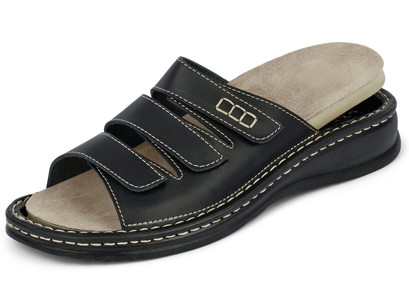 Mubb Pantolette mit handlichem Klettverschluss