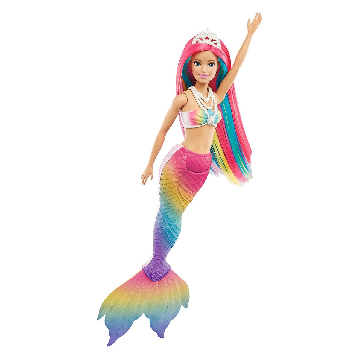 Mattel GTF89 - Barbie - Dreamtopia - Regenbogenzauber Meerjungfrau