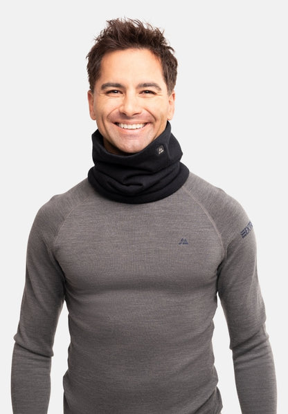 MERINOULD HALSEDISSE MED FLEECE