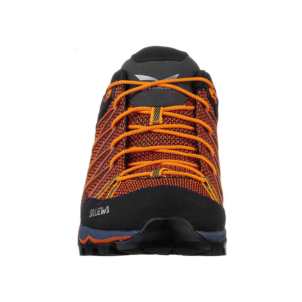 Salewa MTN TRAINER LITE - Chaussures trekking Homme ombre blue/carrot