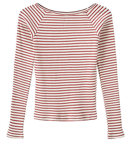 Sofie Schnoor Bluse - Rib - Somasy - Rot Striped