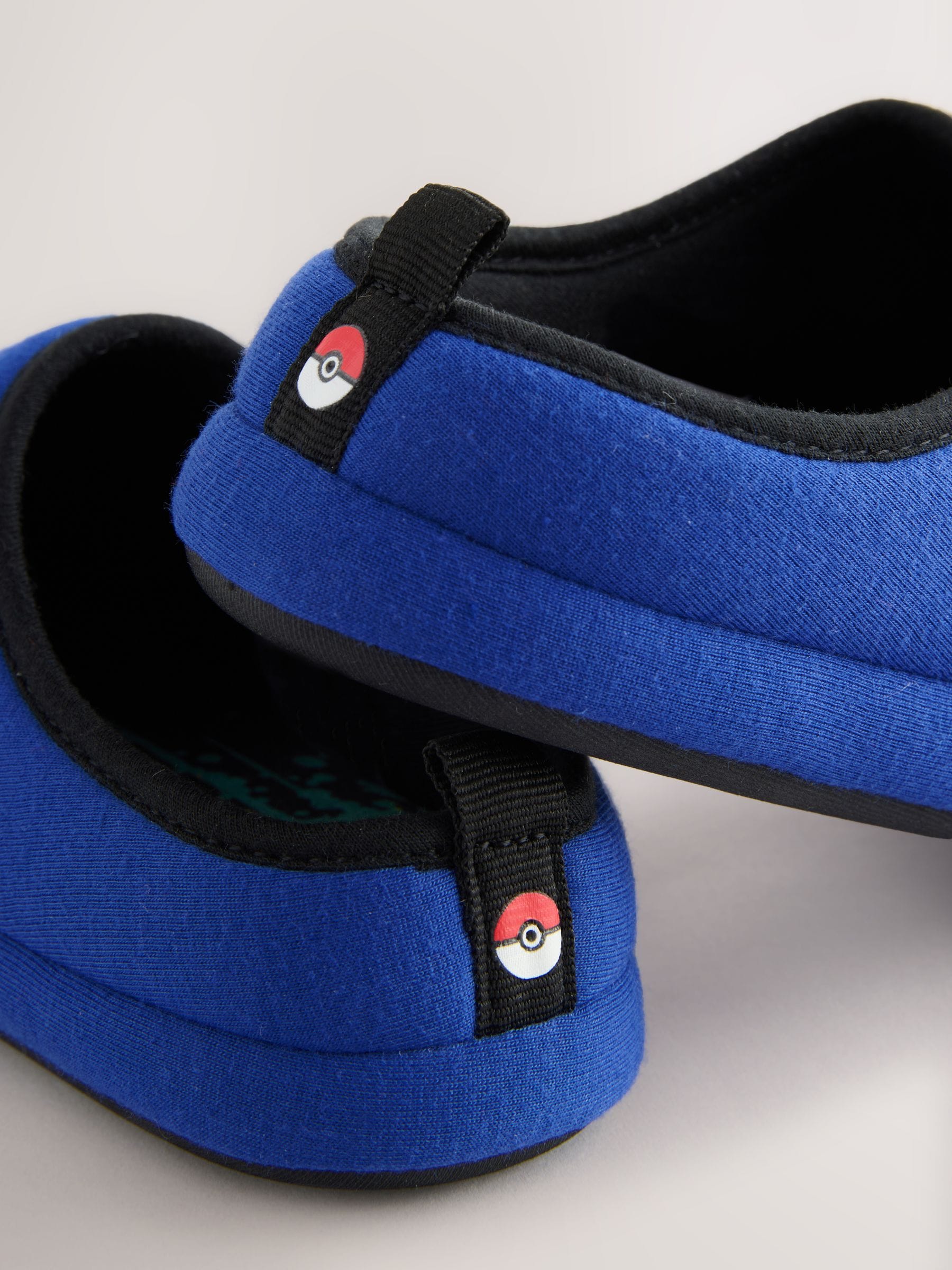 Blauw - Pokemon pantoffelmuiltjes