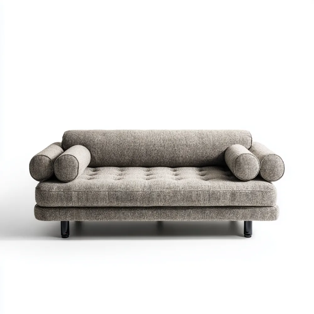 2-Sitzer-Sofa Stoff 150x85x75 cm – Grau – Modernes Design
