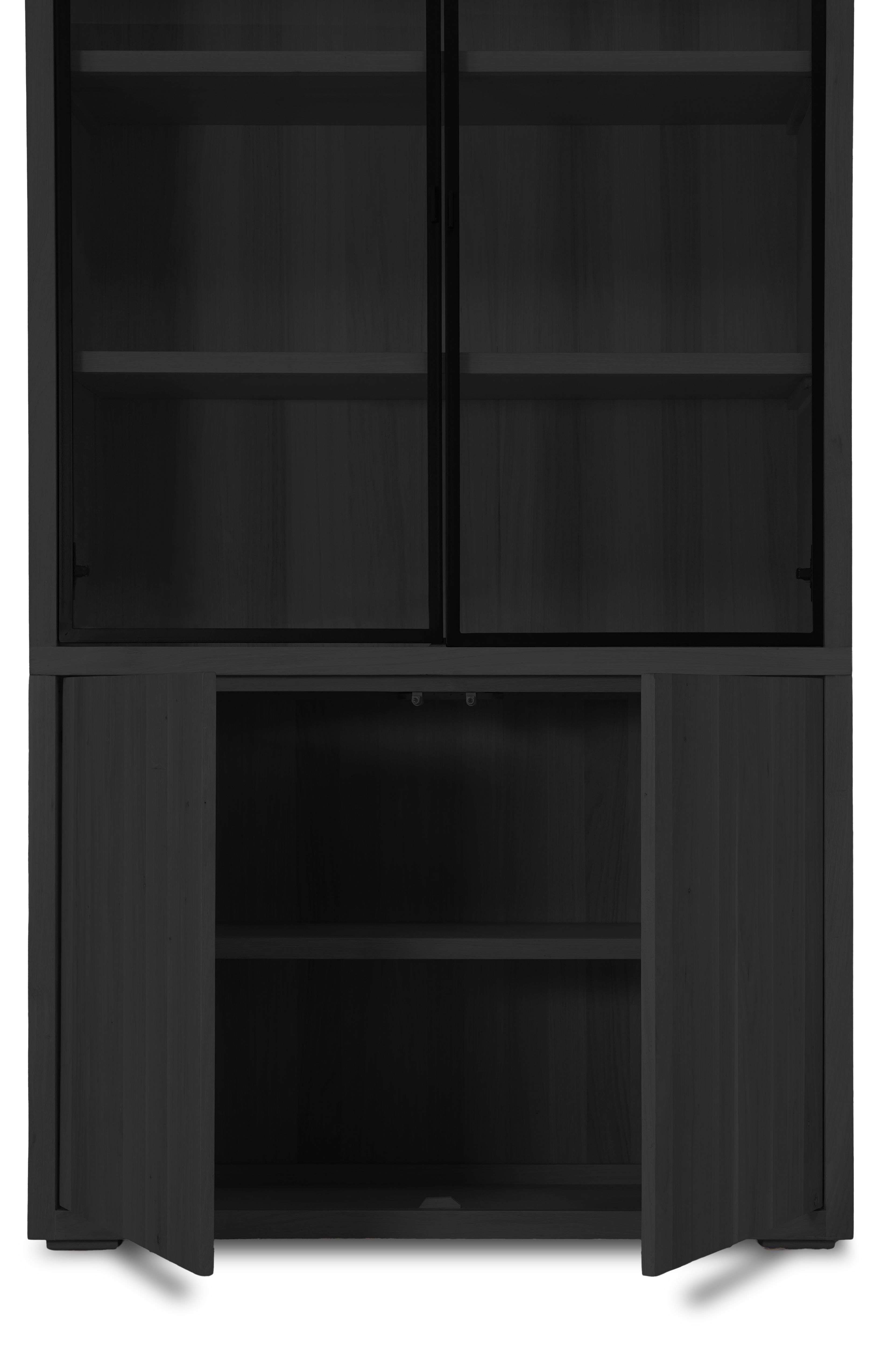 Vitrinekast Established B118 x D40 x H210 cm