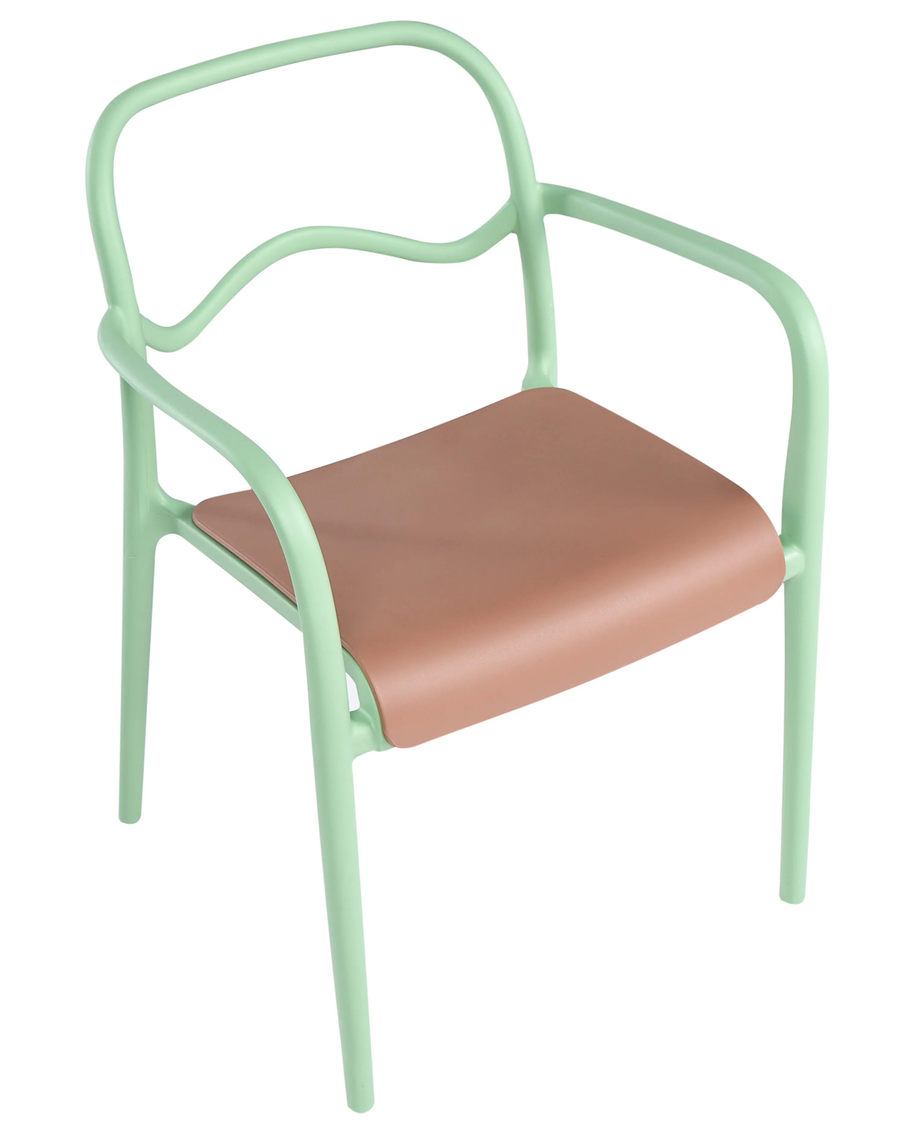 Set van 2 tuinstoelen THASOS Synthetisch materiaal Groen