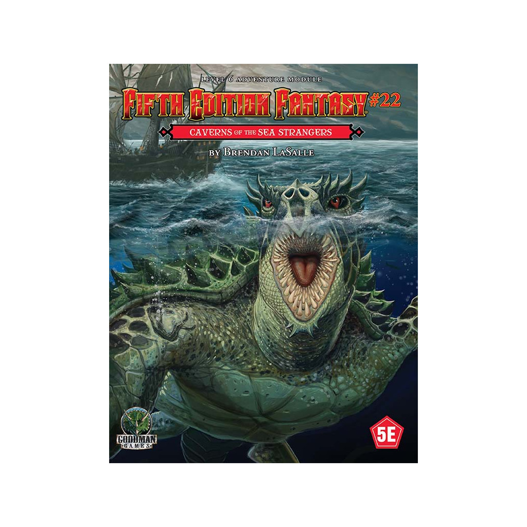 Fifth Edition Fantasy n°22 - Caverns of the Sea Strangers