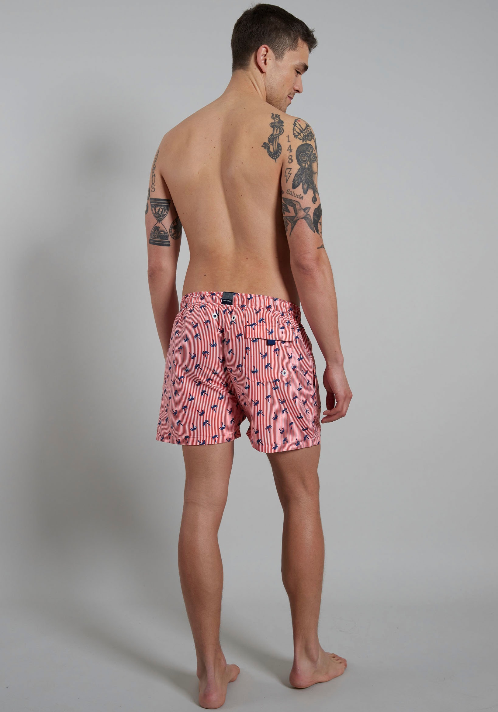 CECEBA Badeshorts , mit tollem Print für warme Sommertage, bequem, schnelltrocknend