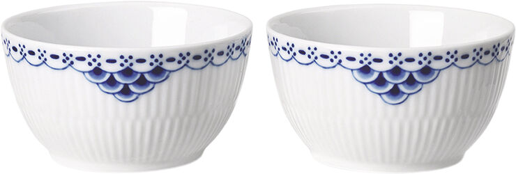 Royal Copenhagen Prinsesse skål 2-pak 15 cl Hvid