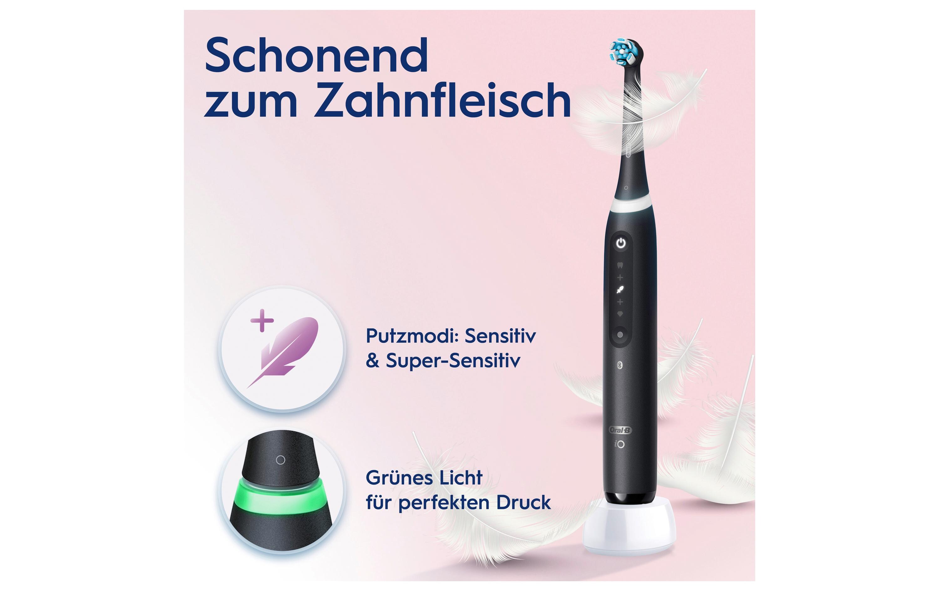 Rotationszahnbürste iO Series 5 Matt Black<br>Elektrische Zahnbürste