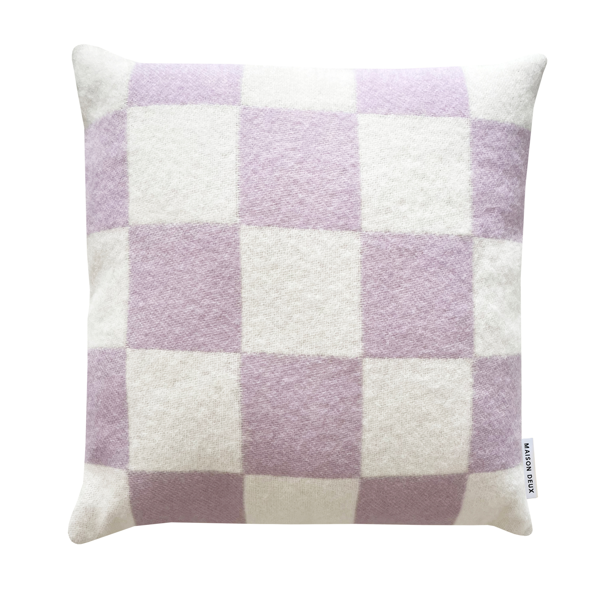 Kussenhoes Checkerboard 50x50 cm lilac/white