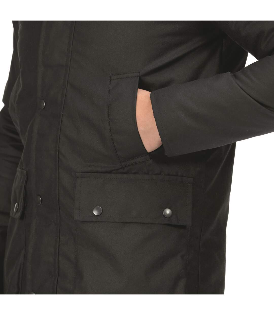 Regatta Veste cirée Pensford pour hommes (Noir) - UTRG6841