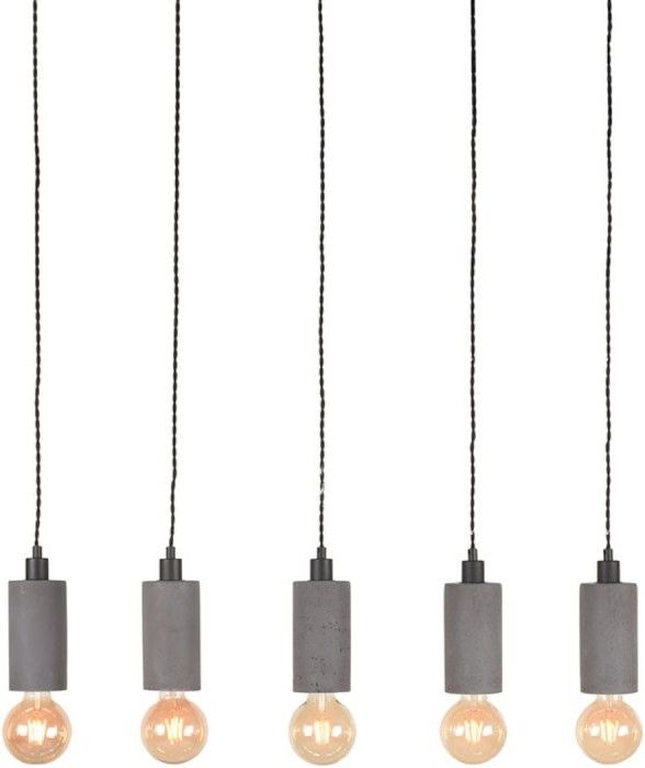 Hanglamp 5-lichts MT-2353 Fresco B80 x D9 cm
