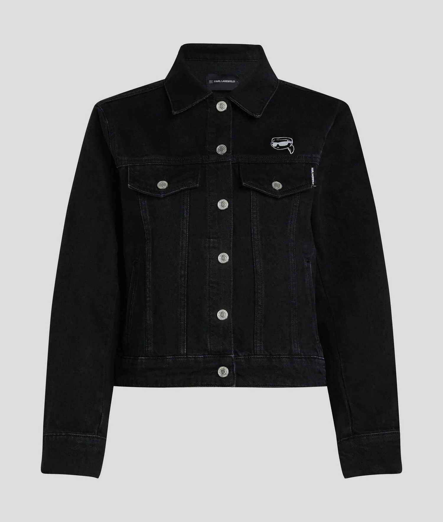 VESTE EN JEAN IKON - Denim Noir