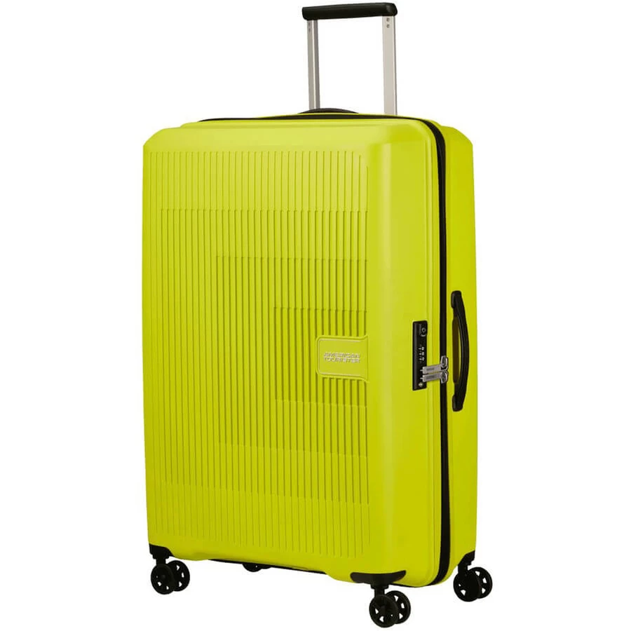 American Tourister Aerostep - 4-Rollen-Trolley L 77 cm erw. light lime