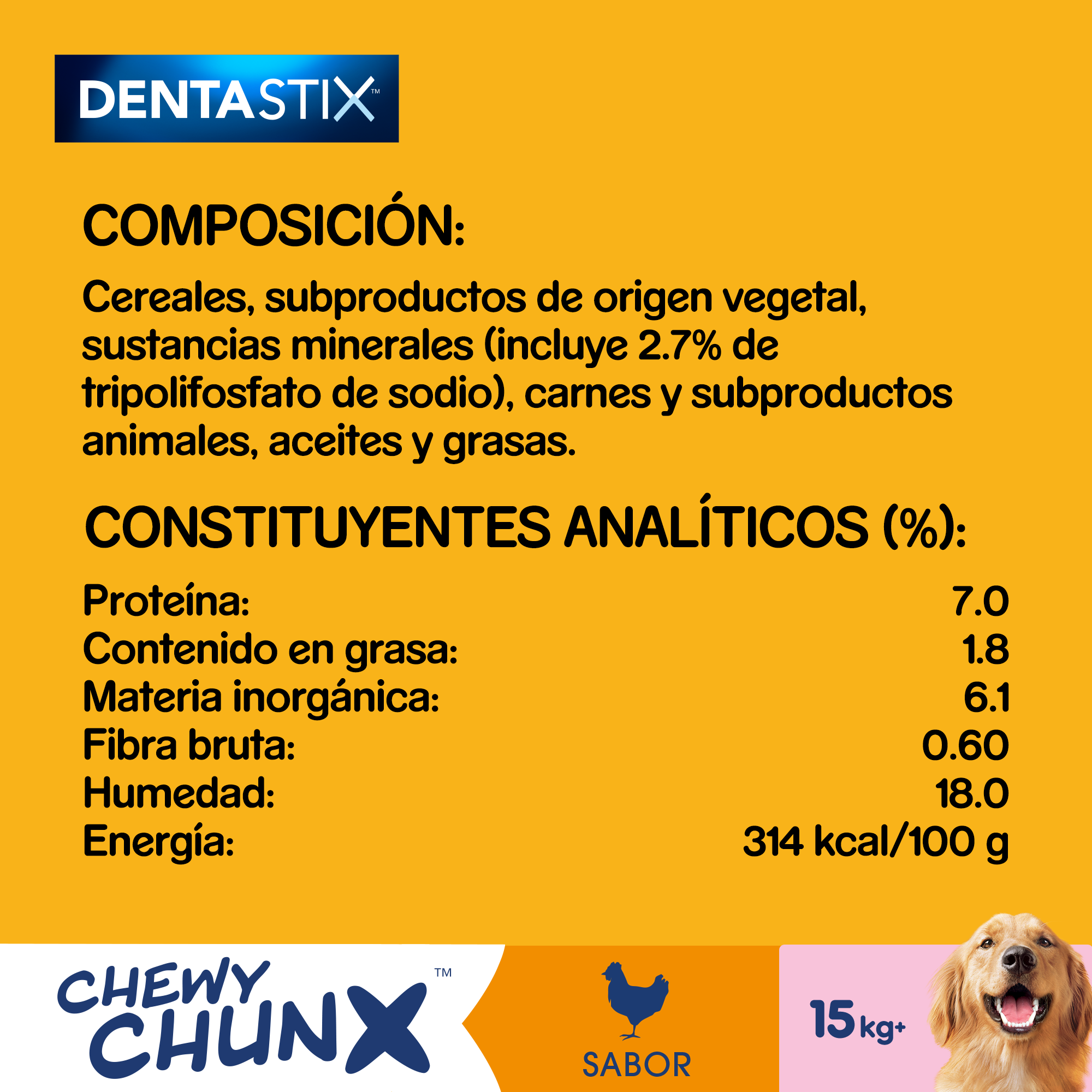 Pedigree Dentastix Chewy Chunx Petiscos Dentais Sabor Frango para Cães de Porte Médio e Grande