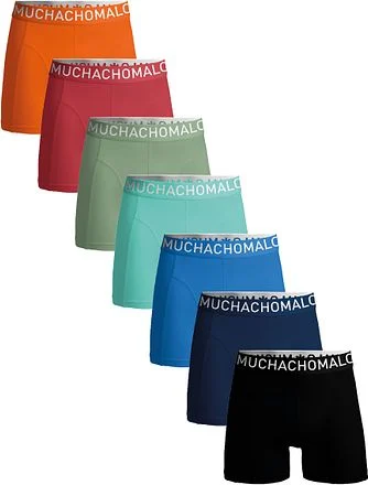 Muchachomalo Boxershorts Hello Sunshine 7-Pack Multicolour LCSOLID1010-134-6555 kopen